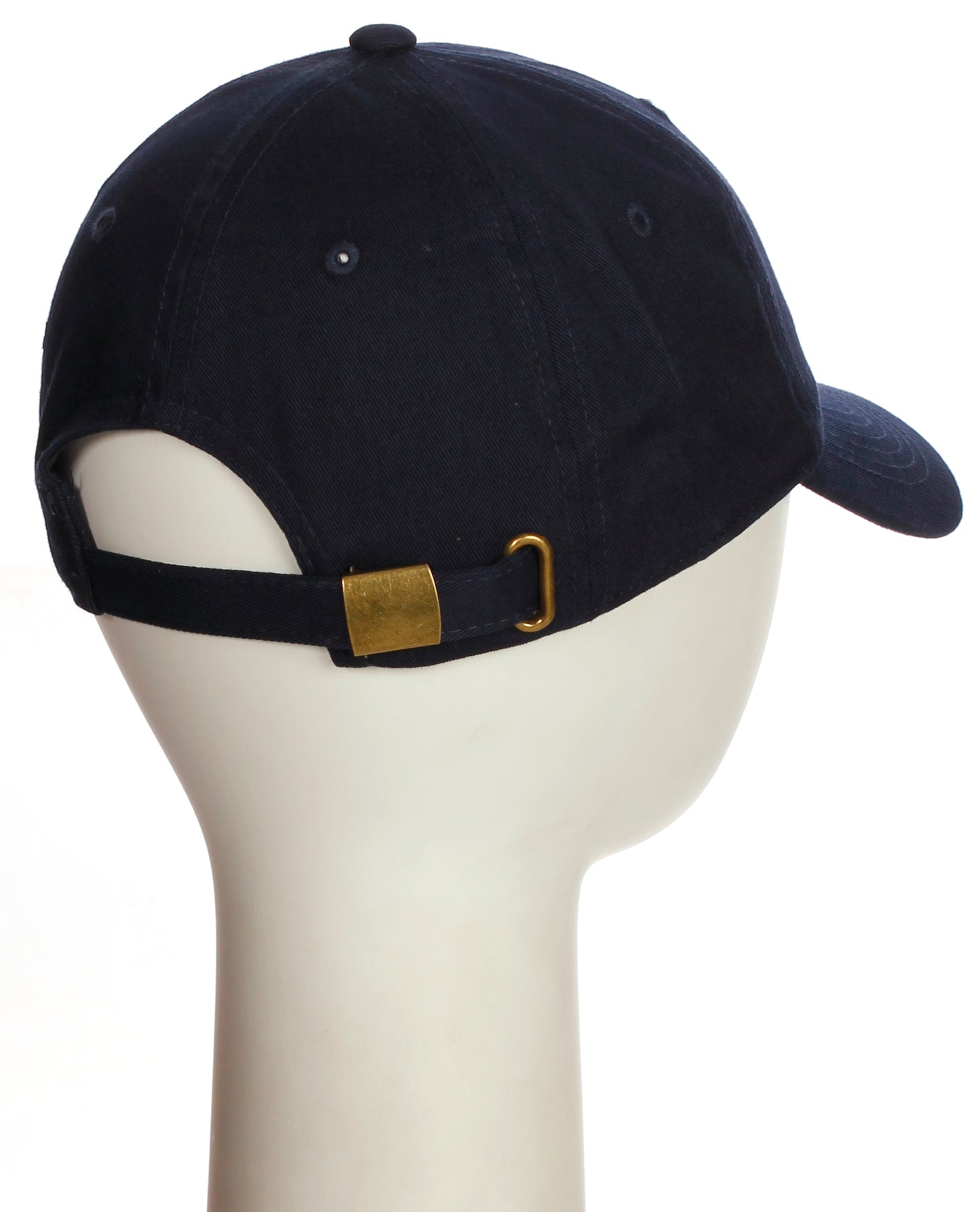 I&W Hatgear Customized Letter Initial Baseball Hat A to Z Team Colors, Navy Cap Black White