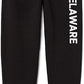 Daxton Adult Unisex Basic Black Jogger Sweatpants USA Cities States White Letters