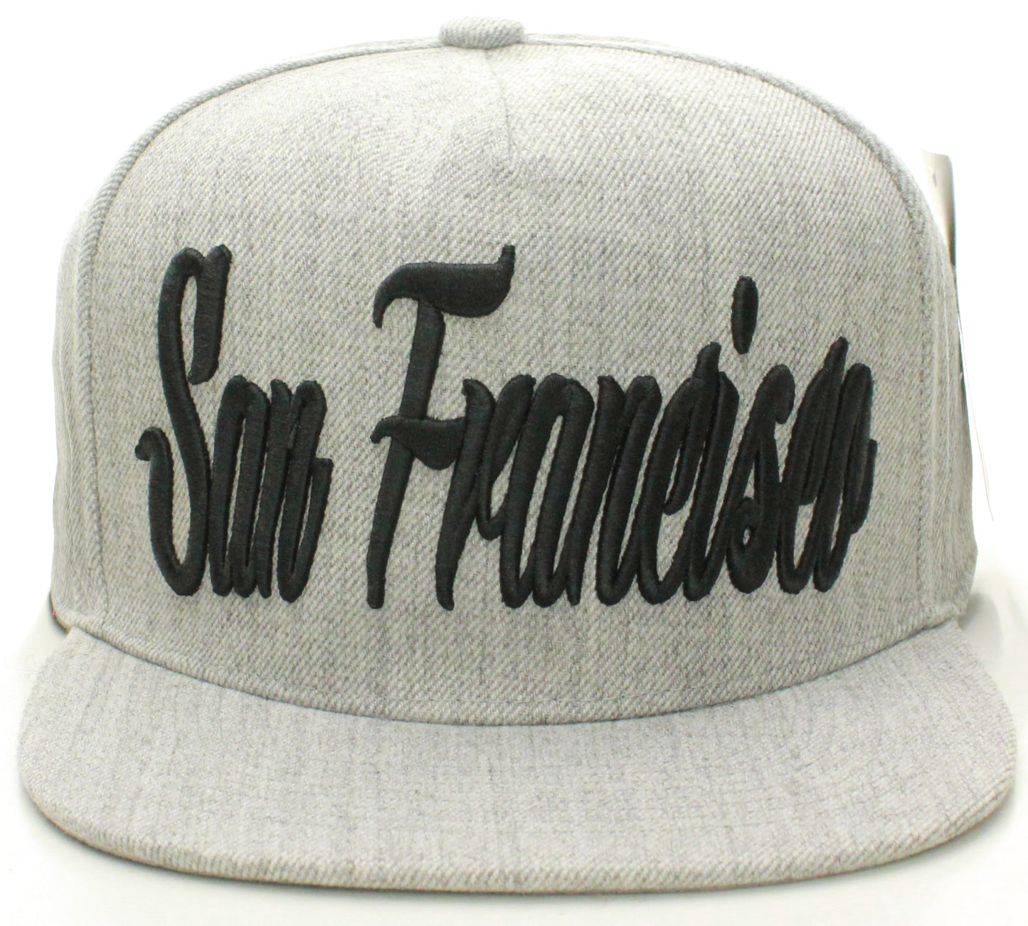 American Cities Snapback USA Script Flat Bill Adjustable Back Cap