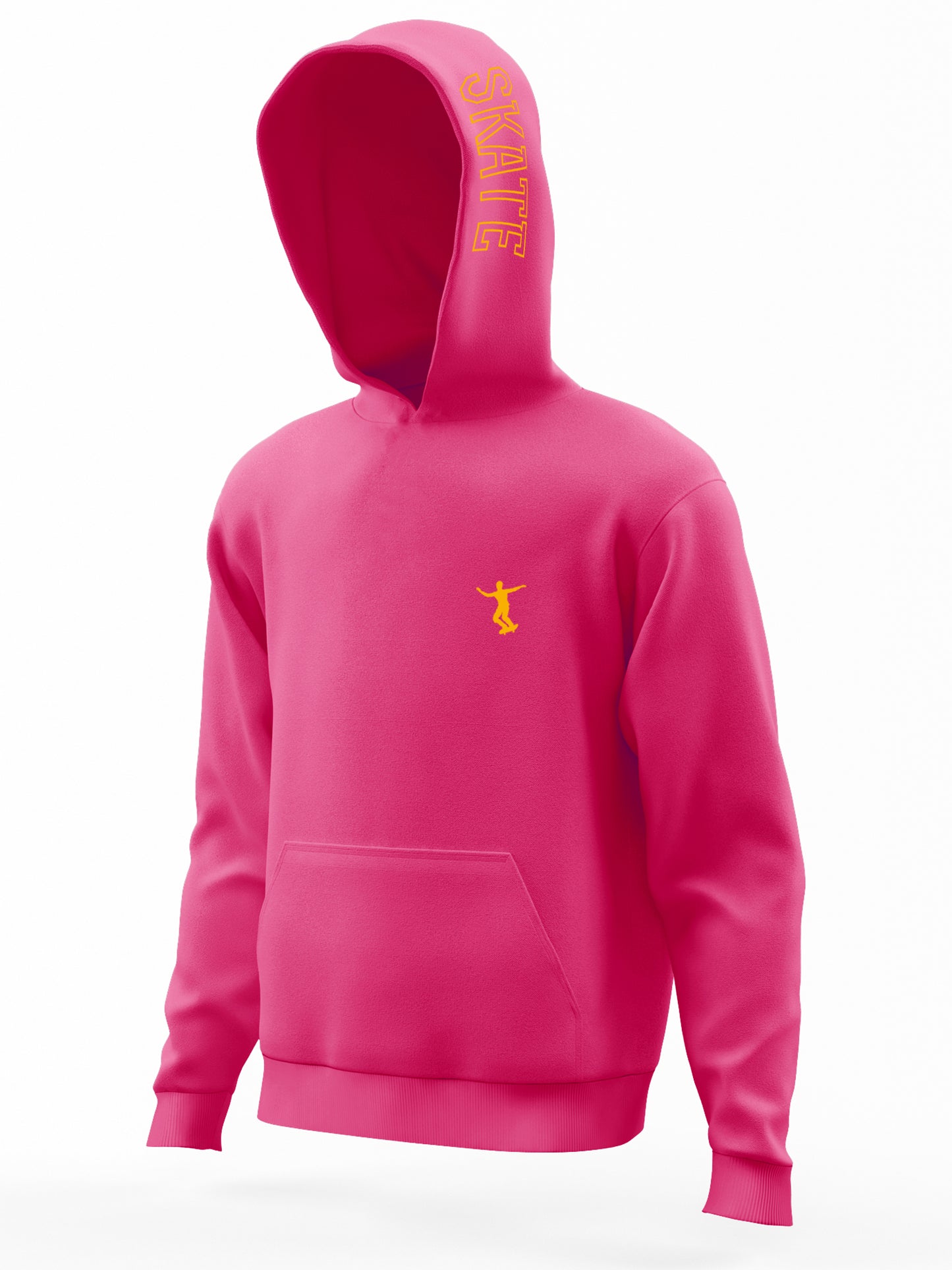 Daxton Youth Unisex Skateboarder Design Hoodie Mid-weight Fleece Sweatshirt
