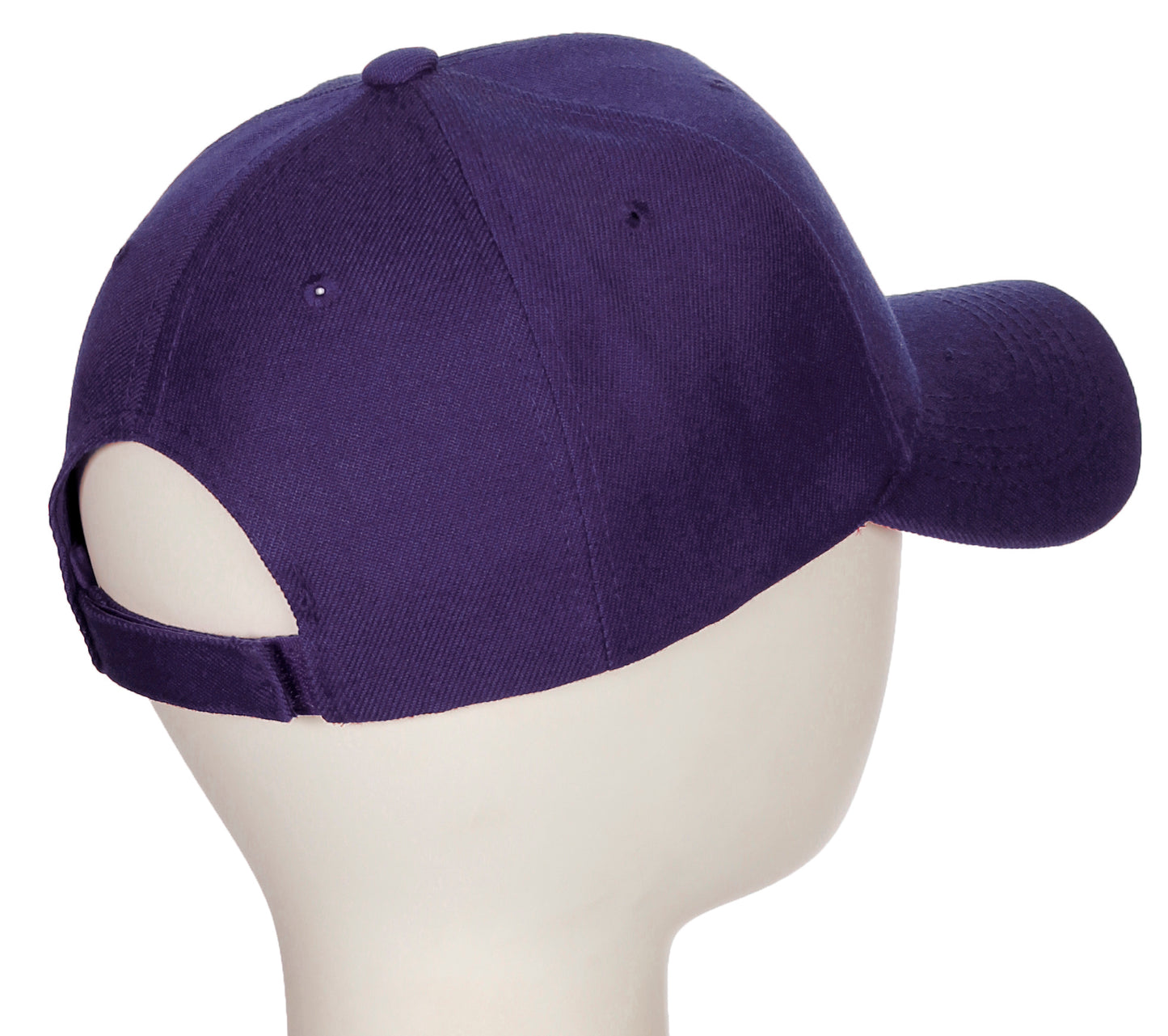 Classic Baseball hat Custom A to Z Initial Team Letter, Purple Cap White Gold