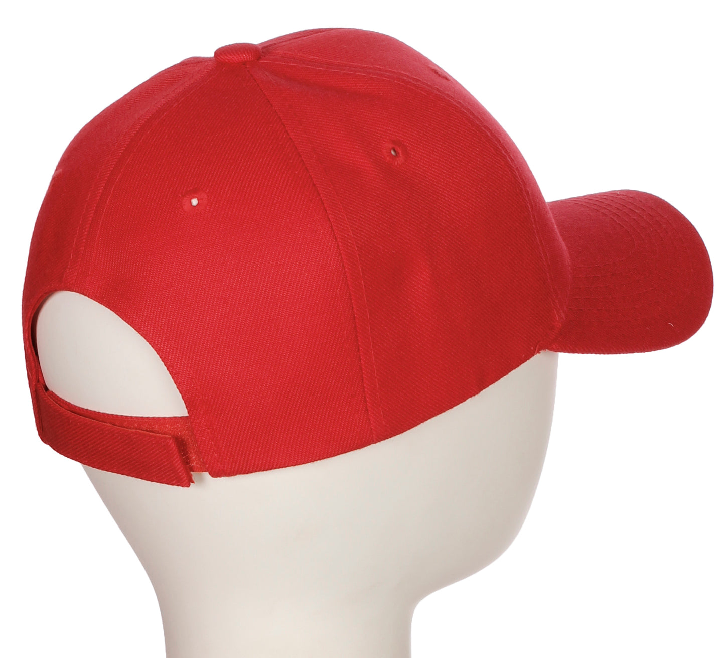 Daxton Two Tone Initial Numbers Letters Structured Red Hat