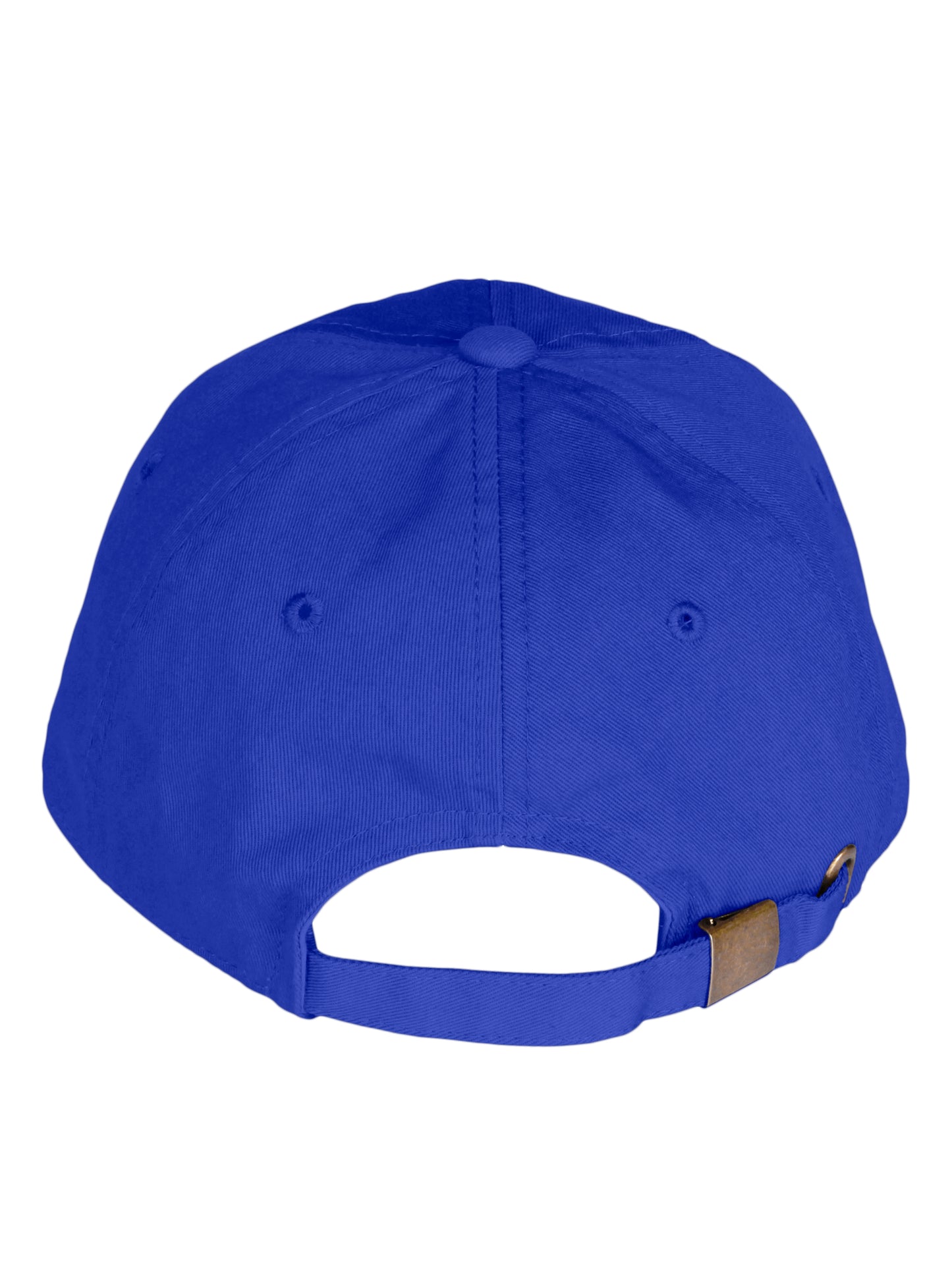 I&W Hatgear Customized Letter Initial Baseball Hat A to Z Team Colors, Blue Cap White Gold