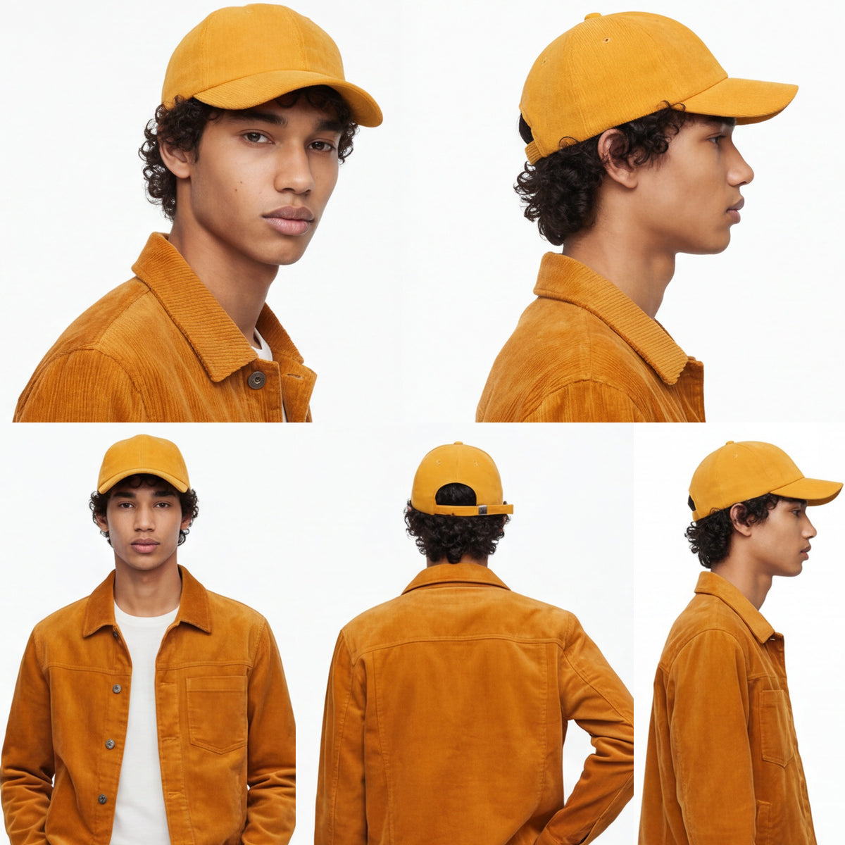 Unstructured Corduroy 6-Panel Dad Hat - Low Profile