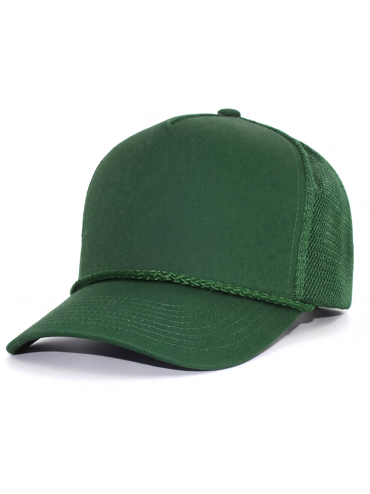 Lu Originals 5-Panel Trucker Cotton Mesh Back - Structured High-Profile with Rope (Copy)