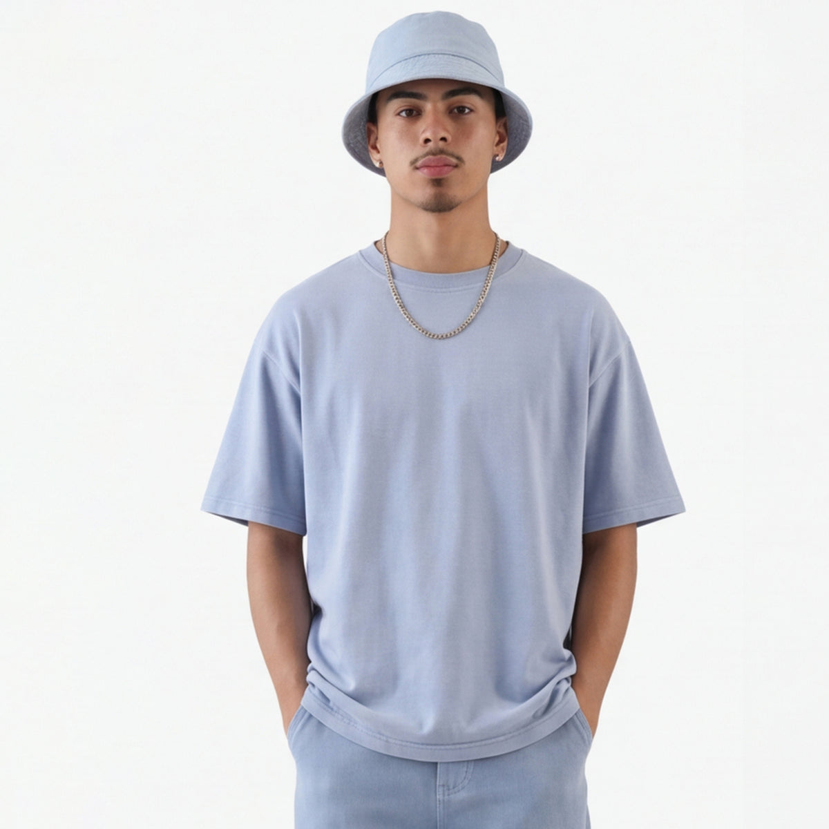 Unisex Heavyweight Oversized Short Sleeve Tee | 260 GSM Pigment Dyed Vintage T-Shirt