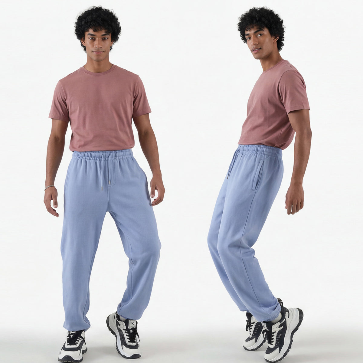 Unisex Heavyweight Fleece Sweatpants | 400 GSM 12 OZ Pigment Dyed Streetwear Joggers