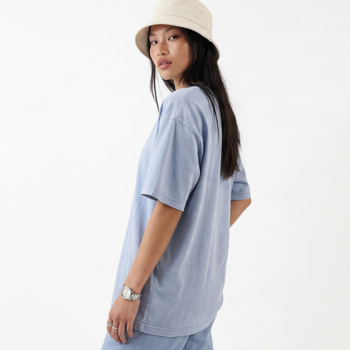 Unisex Heavyweight Oversized Short Sleeve Tee | 260 GSM Pigment Dyed Vintage T-Shirt