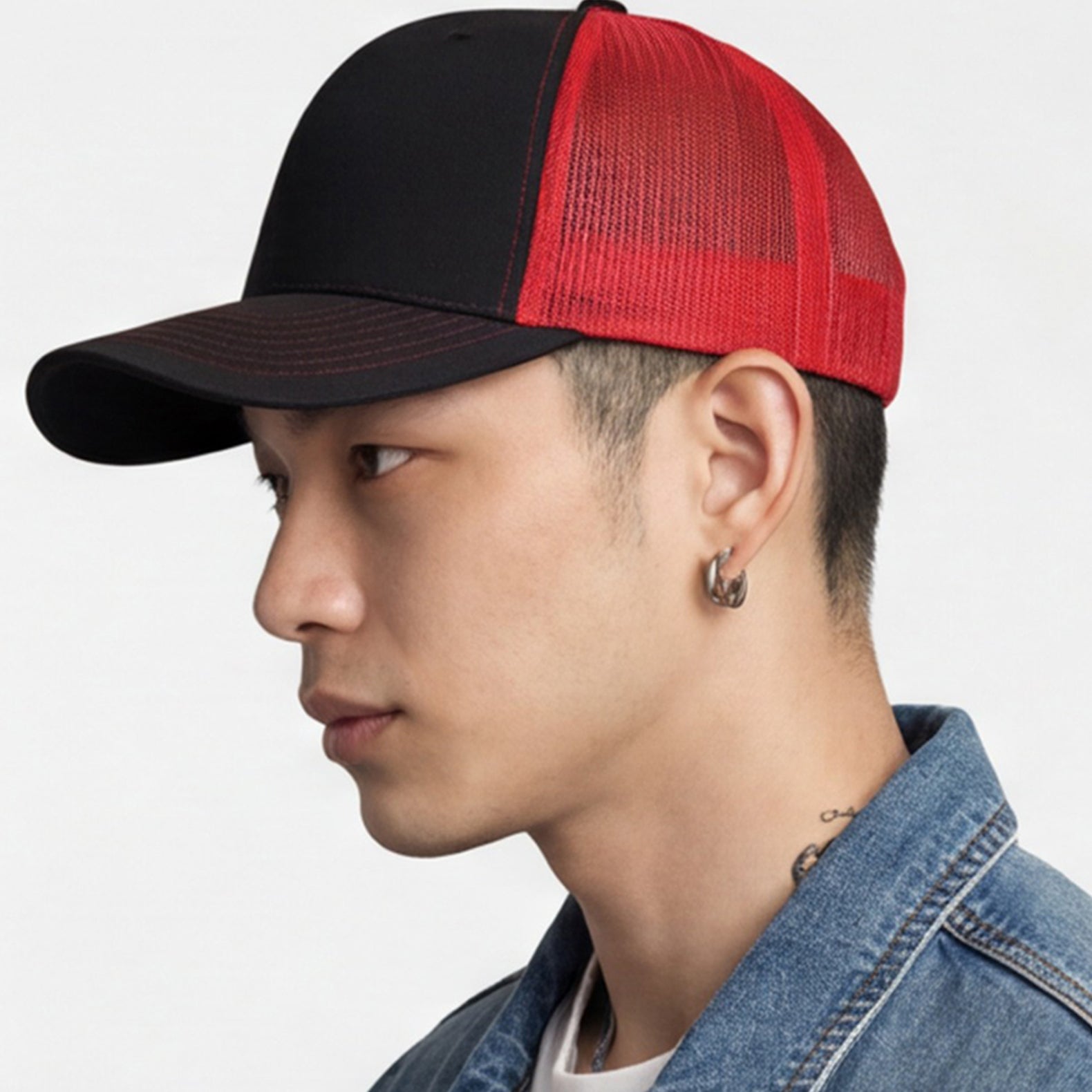 Classic Cambridge Mesh Trucker Hat | Mid-Profile 6-Panel Snapback