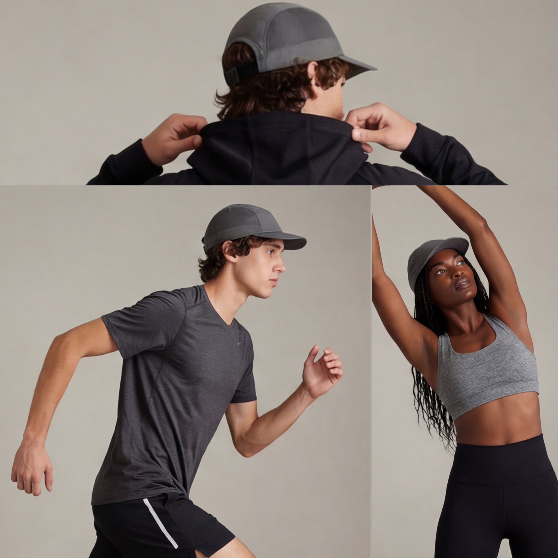 Low Profile Performance Cap - Breathable Unstructured Running Hat