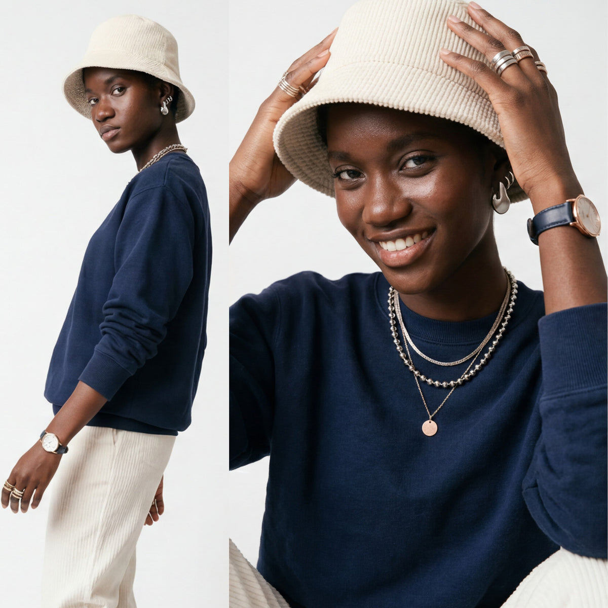 Unisex Premium Crewneck Sweatshirt | Core Essentials Collection