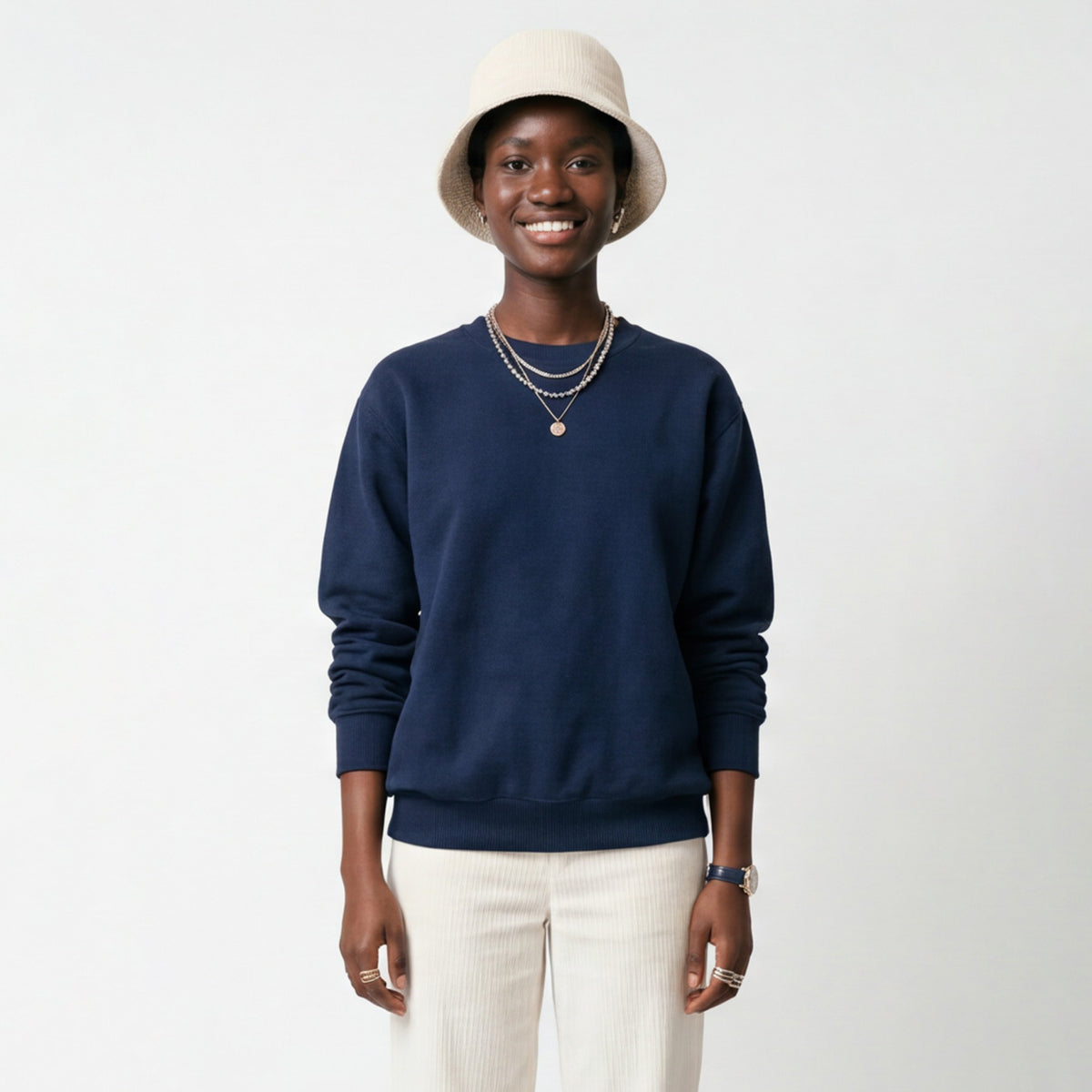 Unisex Premium Crewneck Sweatshirt | Core Essentials Collection