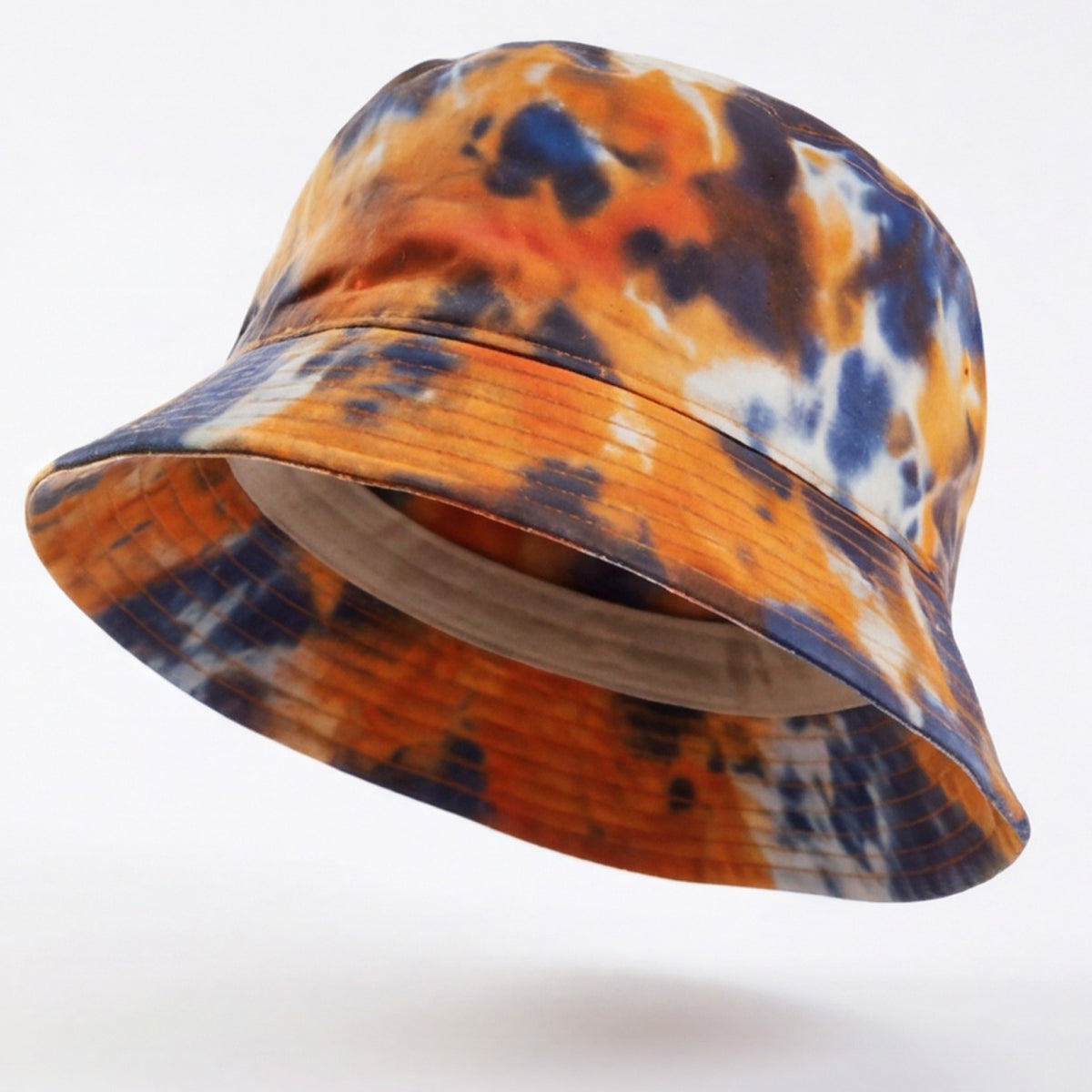 Pitbull Classic Tie Dye Cotton Bucket Hat | Classic Festival & Outdoor Sun Hat