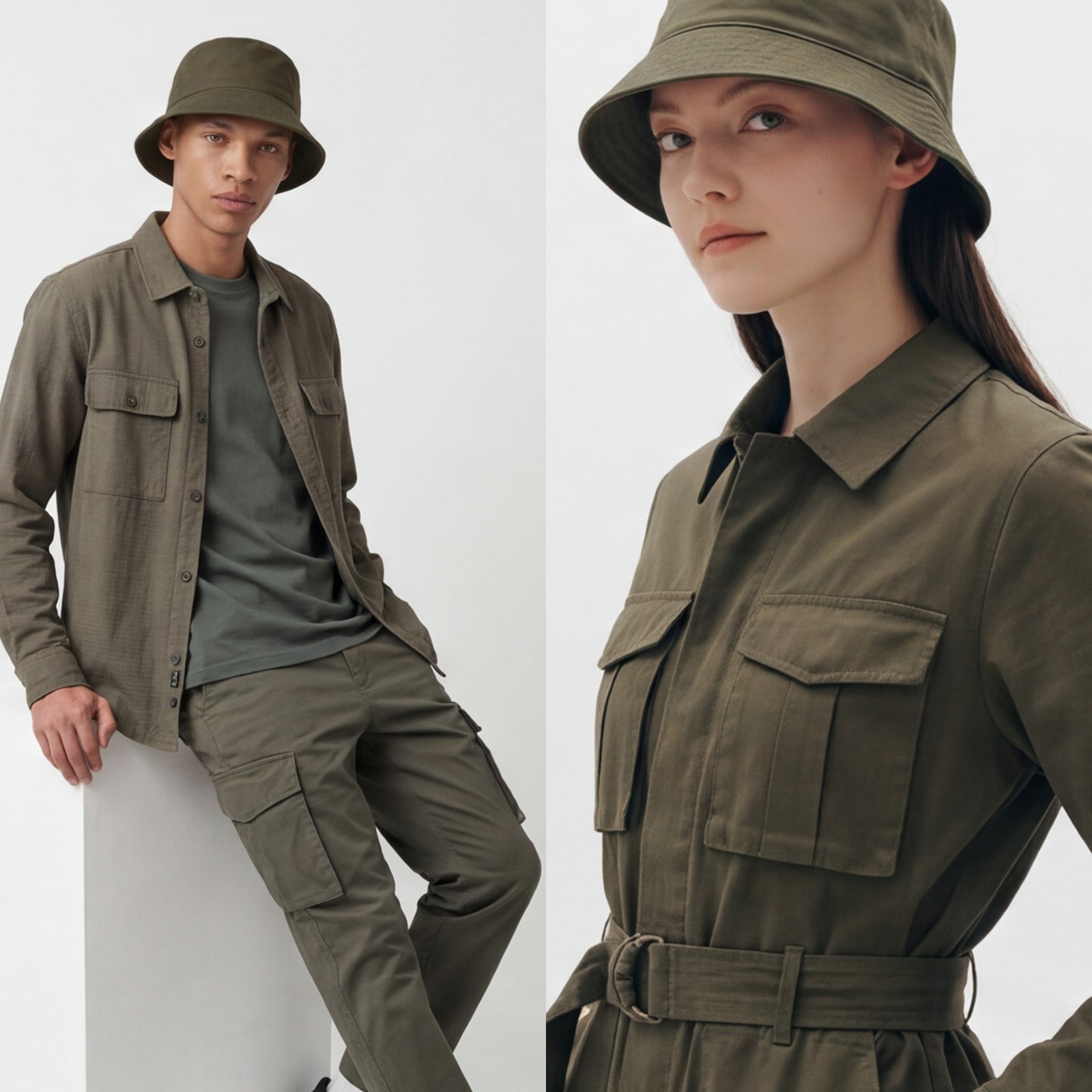 Classic Cotton Bucket Hat | Durable 100% Cotton Outdoor Sun Cap