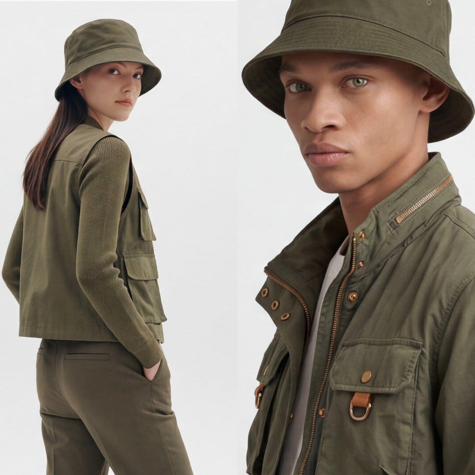 Classic Cotton Bucket Hat | Durable 100% Cotton Outdoor Sun Cap