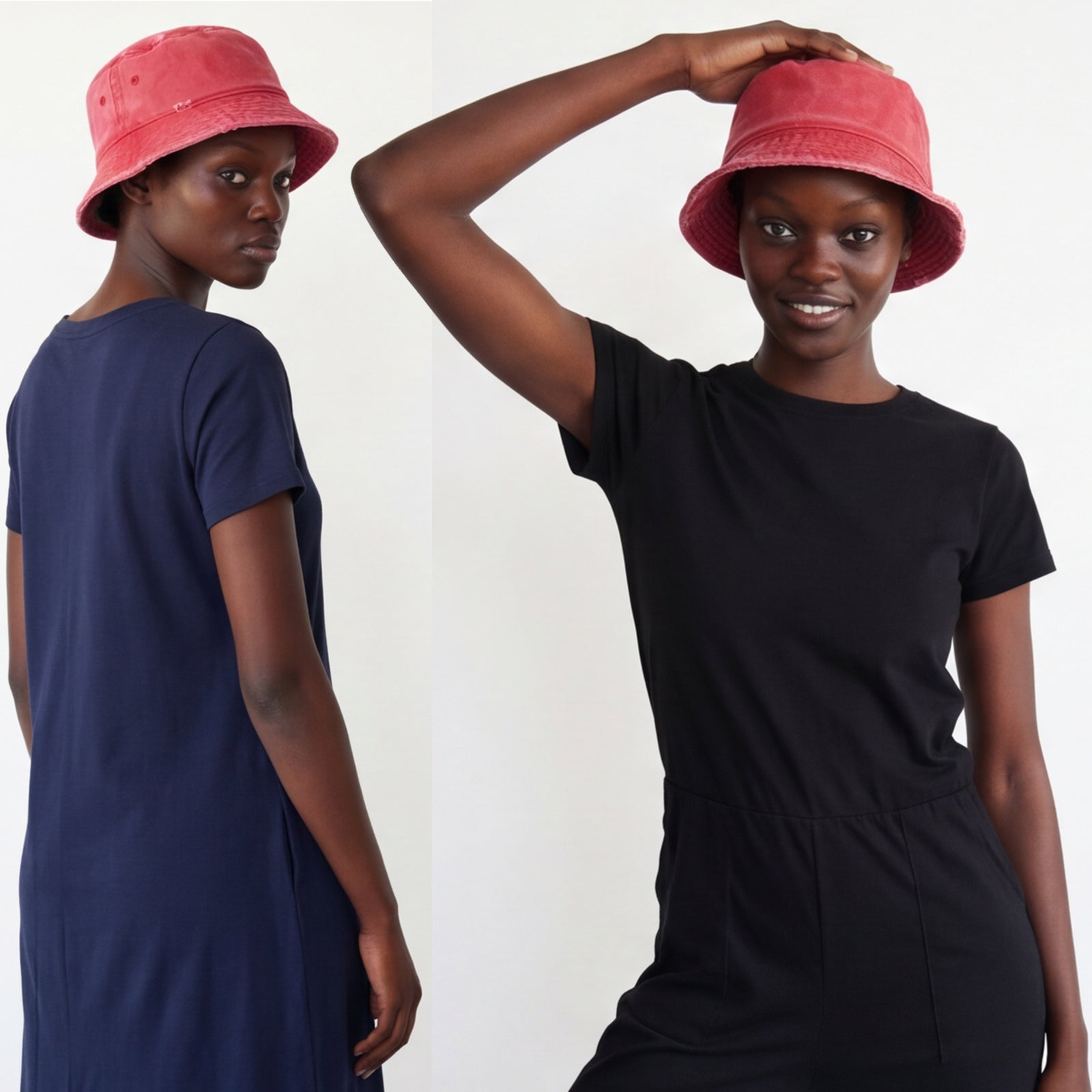 Classic Pigment Dyed Vintage Bucket Hat | Distressed Finish 100% Cotton