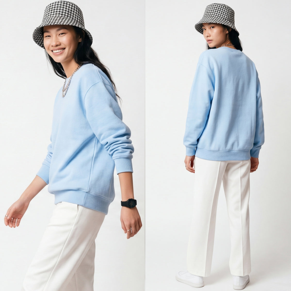 Unisex Premium Crewneck Sweatshirt | Trend & Pastel Palettes
