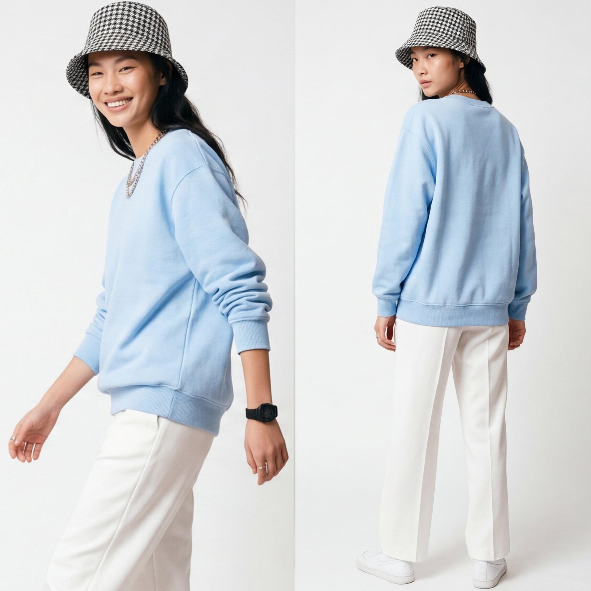 Unisex Premium Crewneck Sweatshirt | Trend & Pastel Palettes