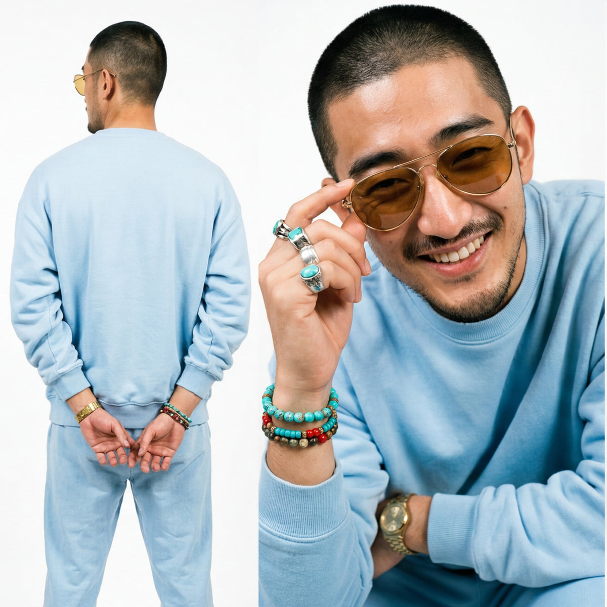 Unisex Premium Crewneck Sweatshirt | Trend & Pastel Palettes