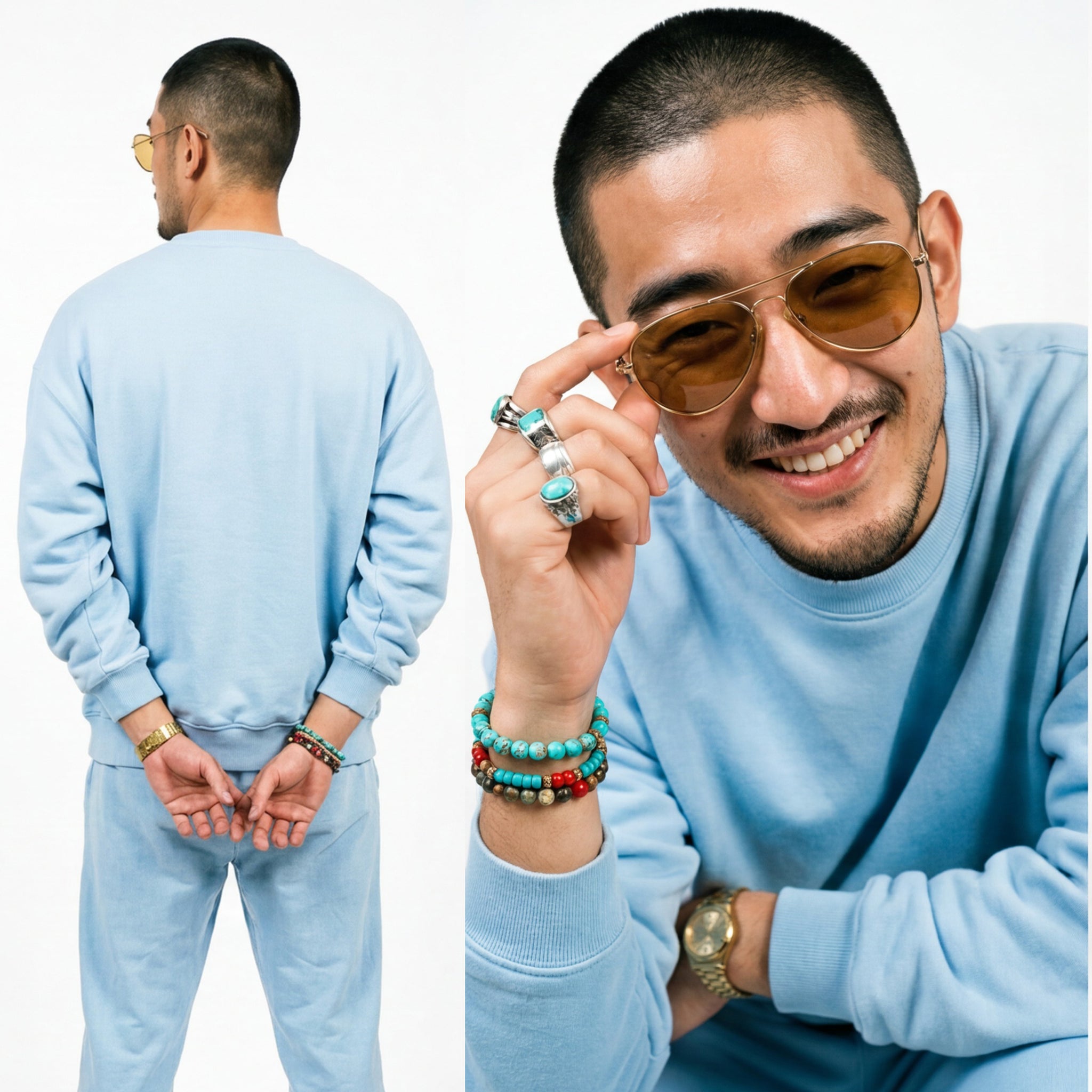 Unisex Premium Crewneck Sweatshirt | Trend & Pastel Palettes