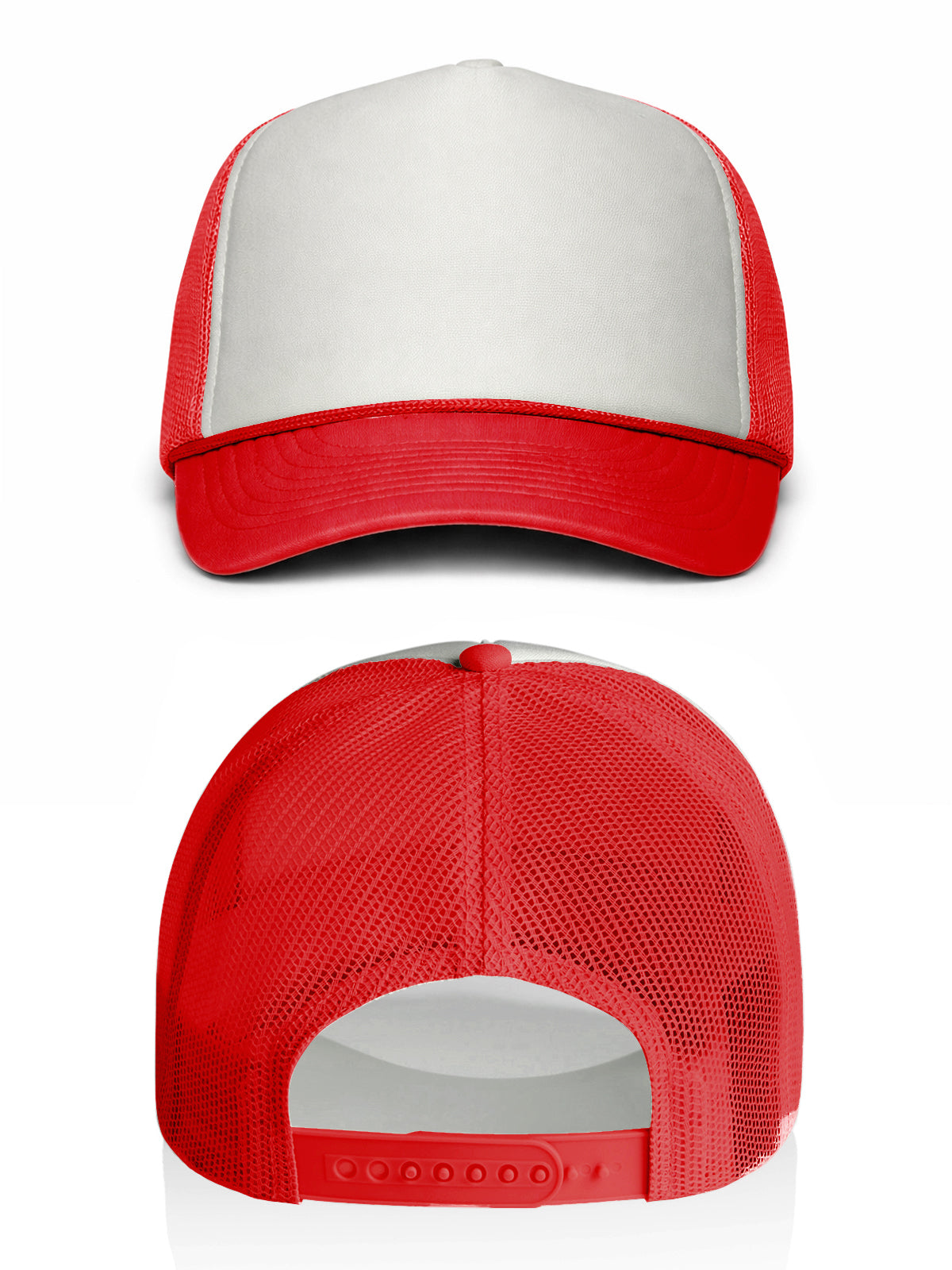 High-Profile 5-Panel Foam Trucker Hat with Rope