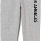 Daxton Adult Unisex Basic Jogger Sweatpants Los Angeles Side Letters