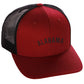 Daxton USA Cities Trucker Mesh Structured Hat Mid Profile Snapback Cap