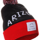 American Cities Arizona Phoenix Arch Letters Pom Pom Knit Hat Cap Beanie