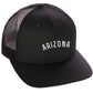 Daxton USA Cities Trucker Mesh Structured Hat Mid Profile Snapback Cap