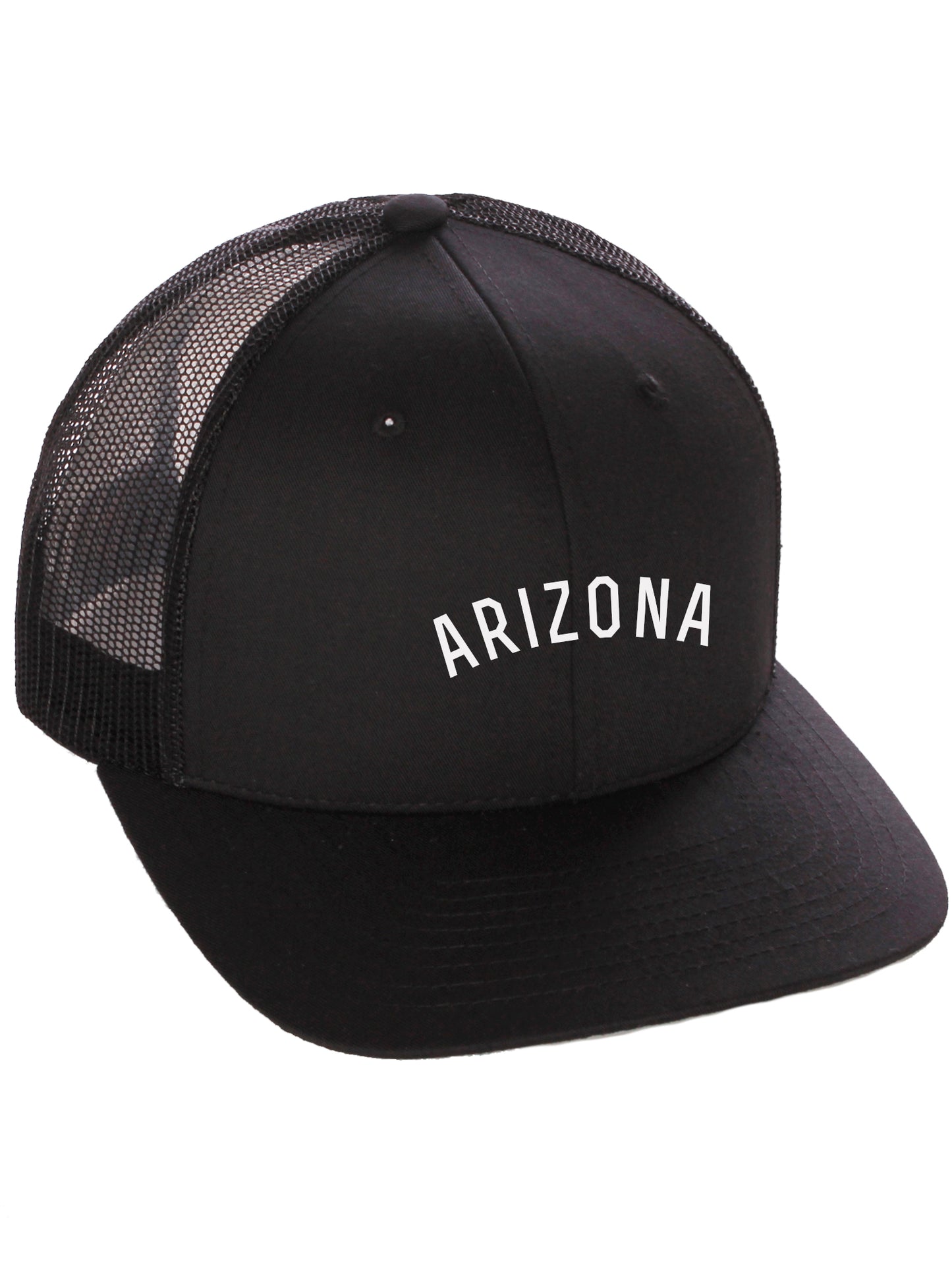 Daxton USA Cities Trucker Mesh Structured Hat Mid Profile Snapback Cap