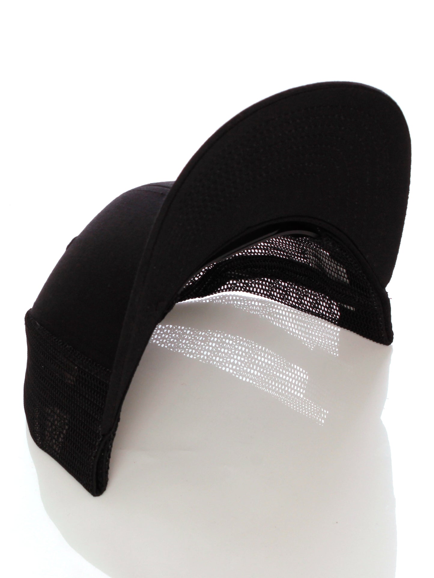 Daxton Team Numbers Structured Trucker Mesh Hat Mid Profile Cap, Black Black
