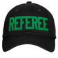 Classic Referee Hat Premiun Cotton Low Profile Unstructured Adjustable Strapback