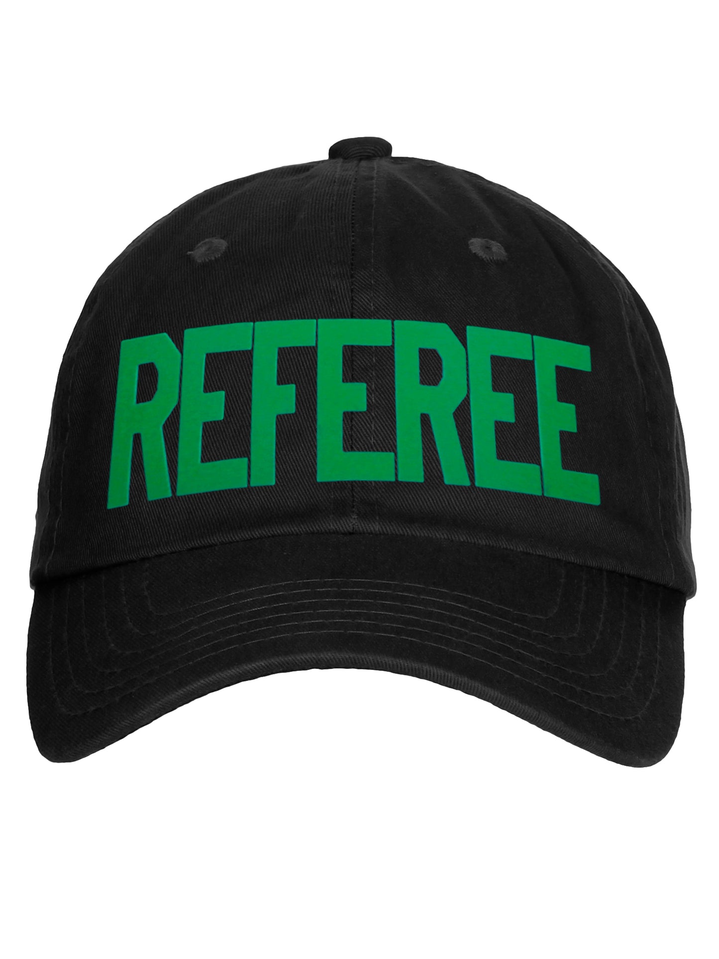 Classic Referee Hat Premiun Cotton Low Profile Unstructured Adjustable Strapback
