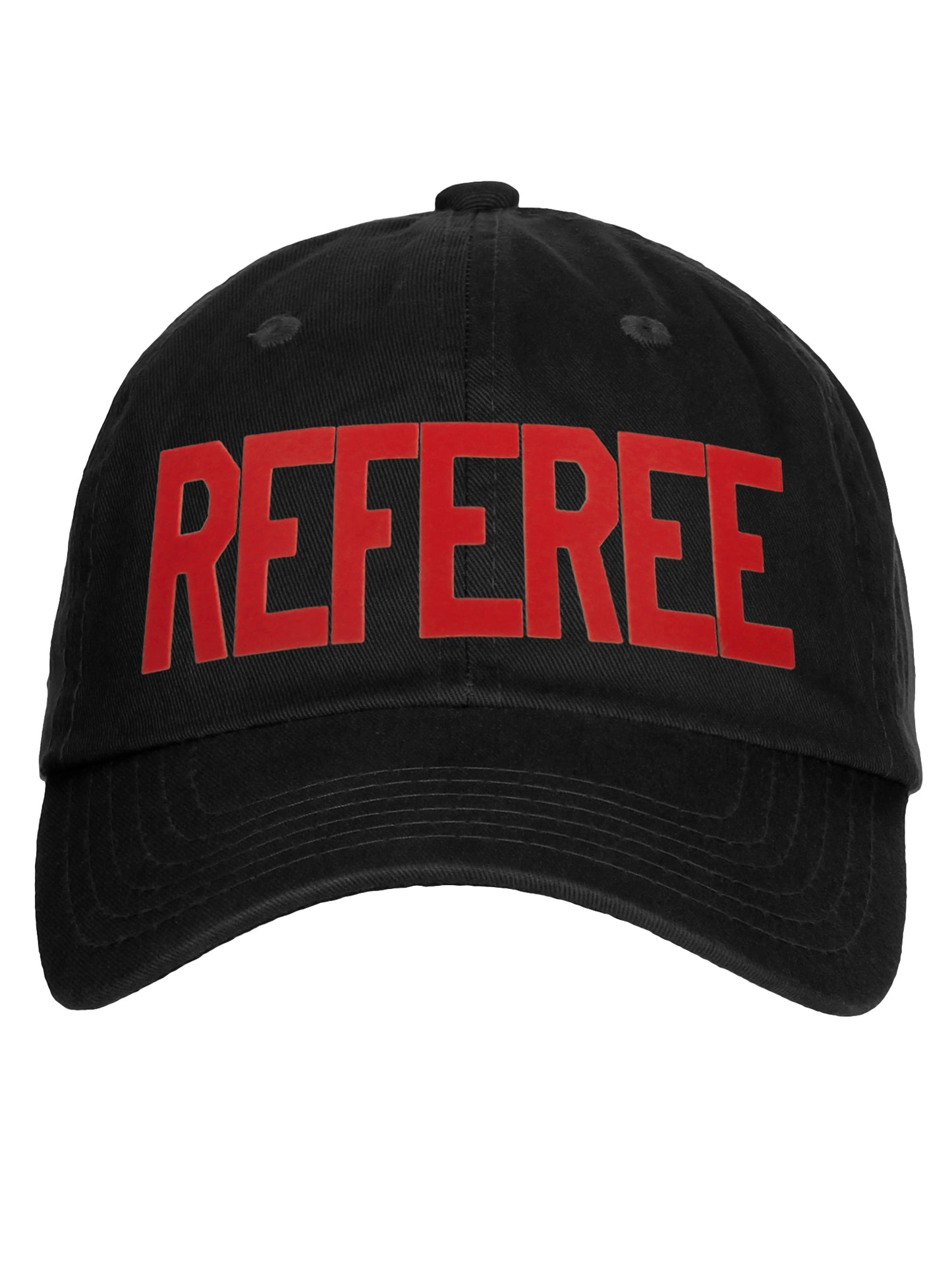 Classic Referee Hat Premiun Cotton Low Profile Unstructured Adjustable Strapback
