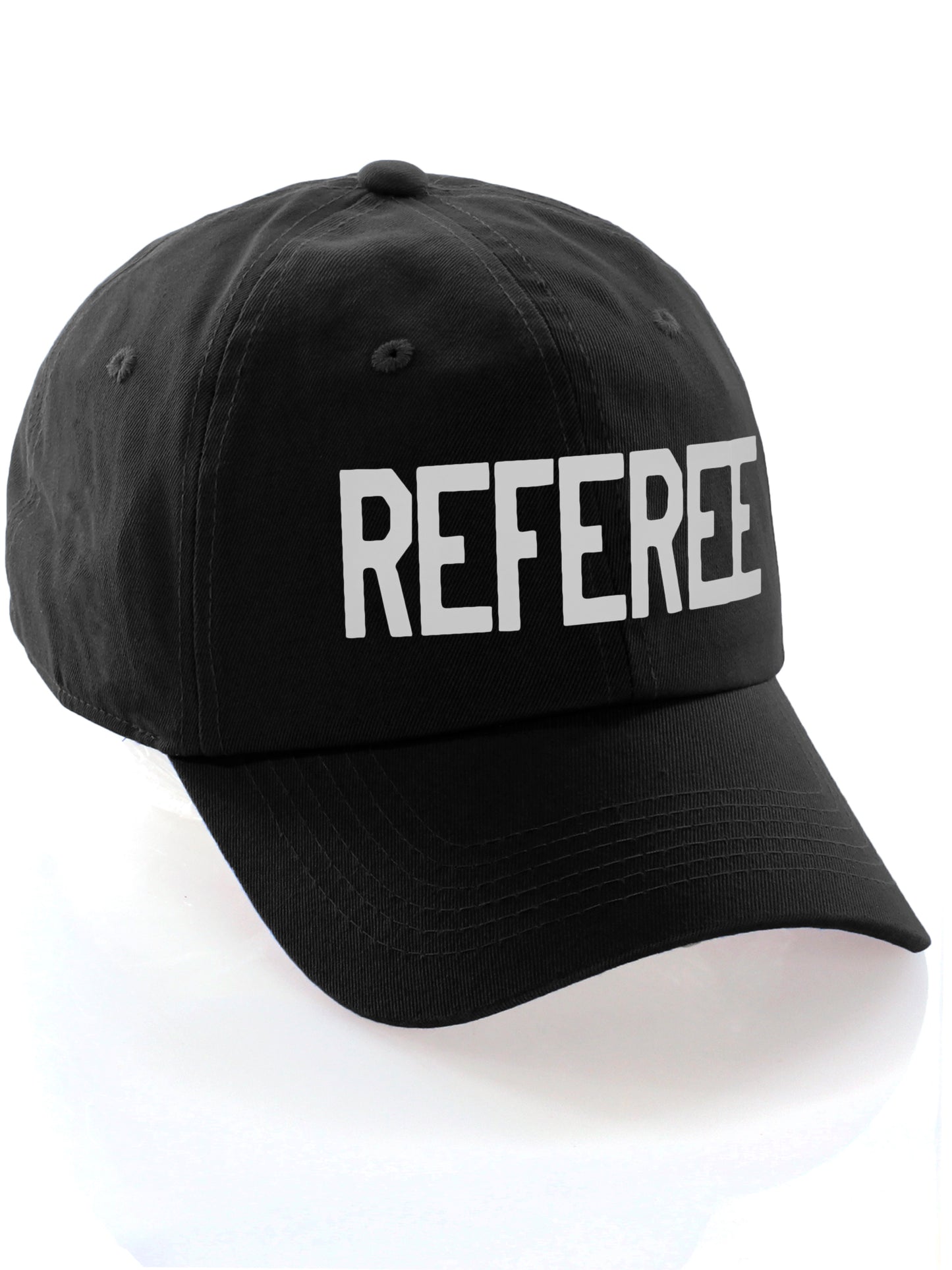 Classic Referee Hat Premiun Cotton Low Profile Unstructured Adjustable Strapback