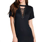 Women's Sexy Off Shoulder Mini Dress Short Sleeves