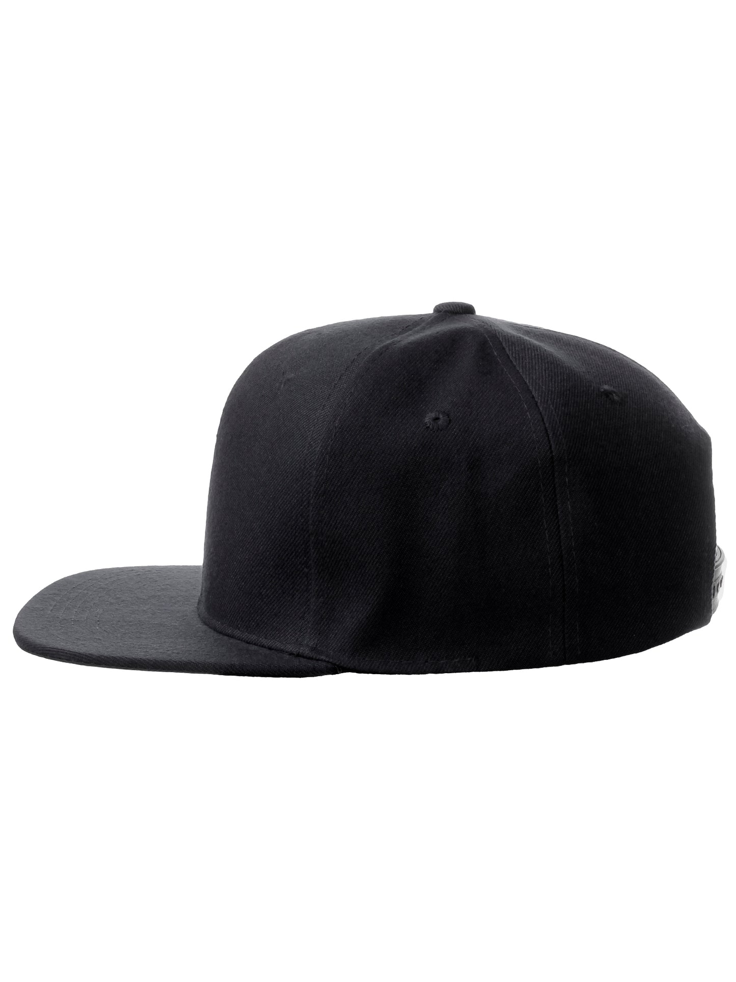 Classic Snapback Hat Custom A to Z Initial Raised Letters, Black Cap White Green
