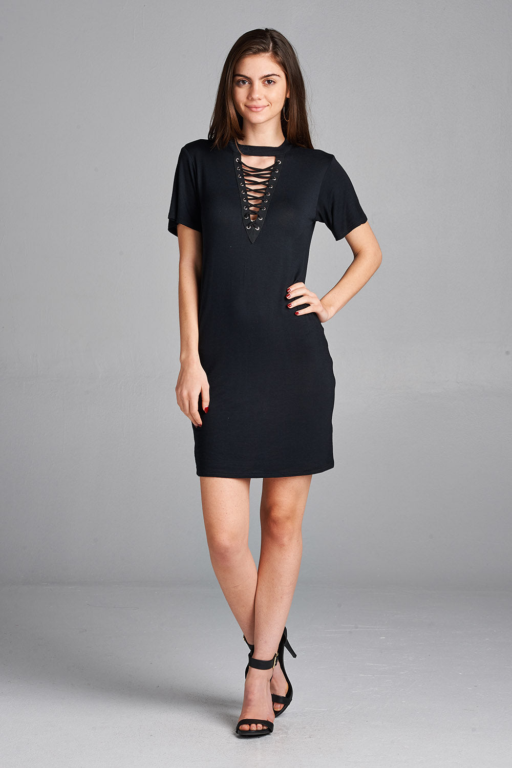 Women's Sexy Off Shoulder Mini Dress Short Sleeves