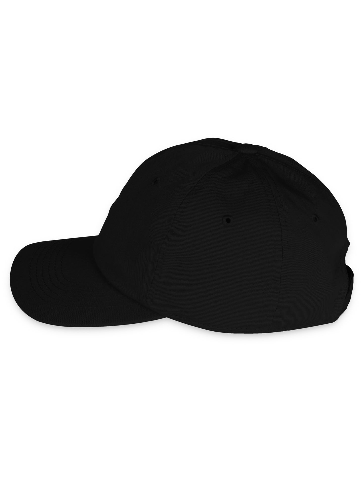 I&W Hatgear Customized Letter Initial Baseball Hat A to Z Team Colors, Black Cap White Red
