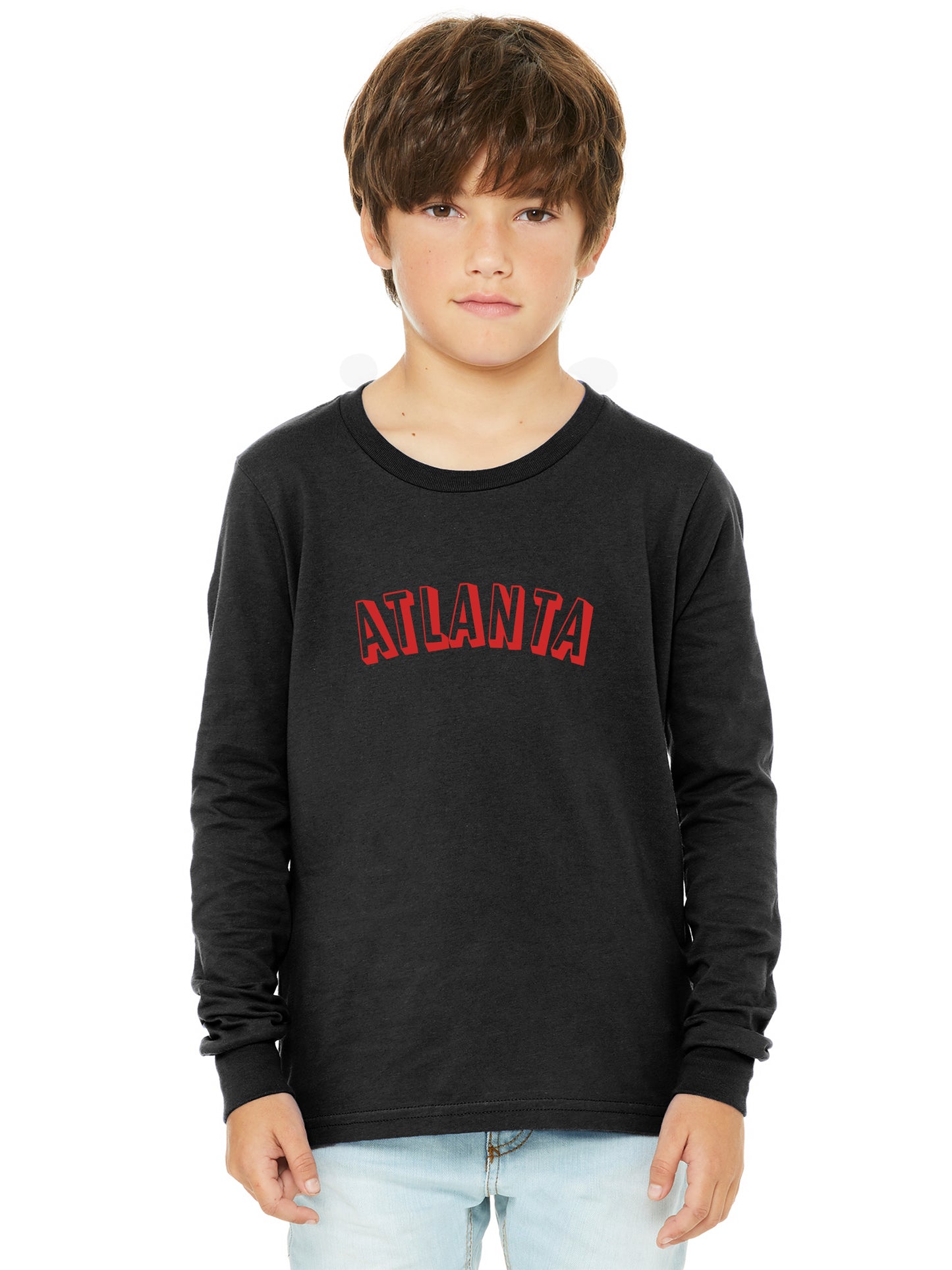 Daxton Youth Long Sleeve Atlanta Basic Tshirt
