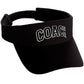 Classic Sport Team Coach Arched Letters Sun Visor Hat Cap Adjustable Back