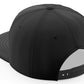 Daxton Classic Snapback White Rose A to Z Letters Flat Bill Visor Cap