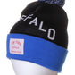 American Cities Buffalo New York Arch Letters Pom Pom Knit Hat Cap Beanie