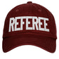 Classic Referee Hat Premiun Cotton Low Profile Unstructured Adjustable Strapback