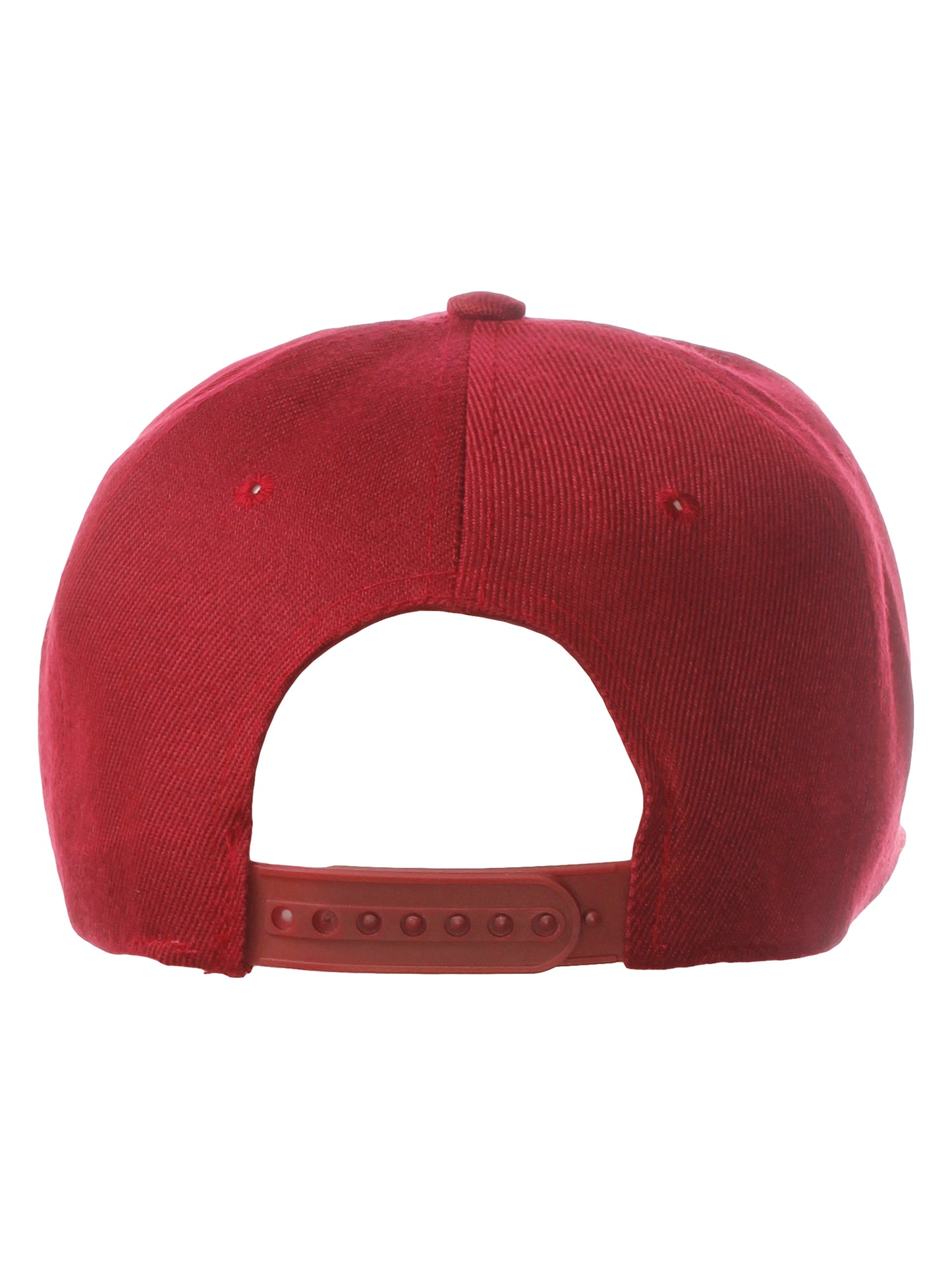 Classic Snapback Hat Custom A to Z Initial Letters, Burgundy Cap White Black