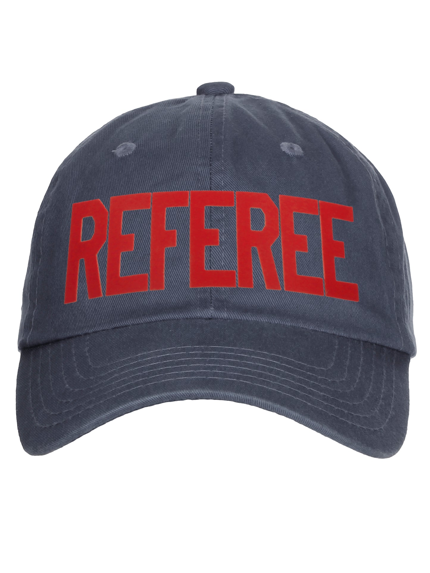 Classic Referee Hat Premiun Cotton Low Profile Unstructured Adjustable Strapback