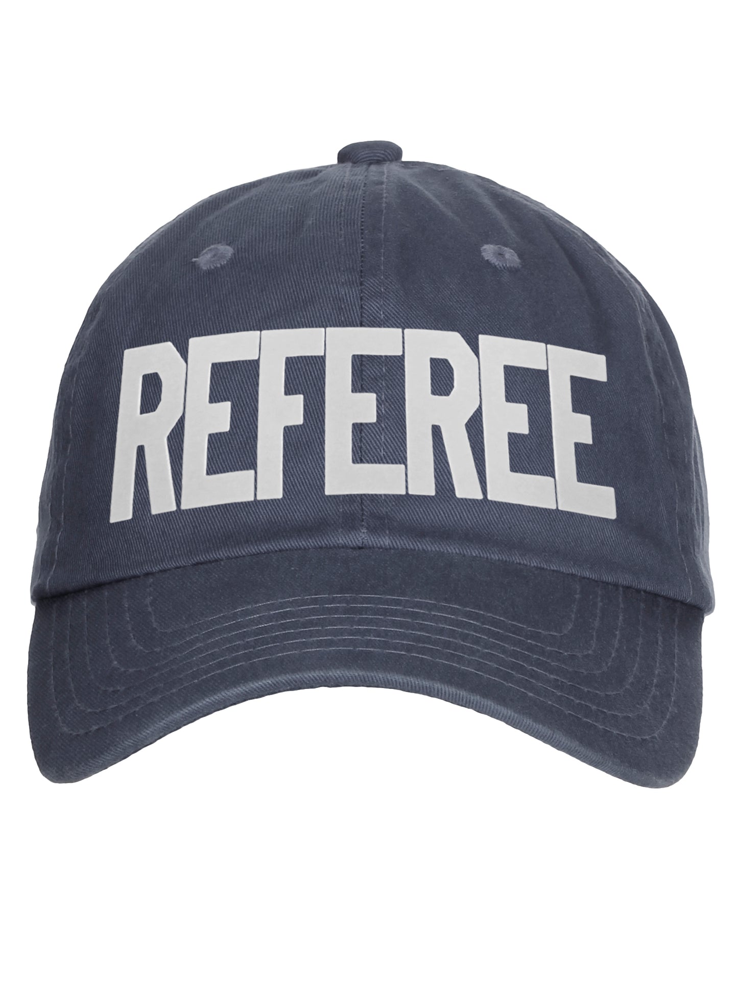 Classic Referee Hat Premiun Cotton Low Profile Unstructured Adjustable Strapback