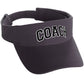 Classic Sport Team Coach Arched Letters Sun Visor Hat Cap Adjustable Back