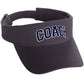 Classic Sport Team Coach Arched Letters Sun Visor Hat Cap Adjustable Back