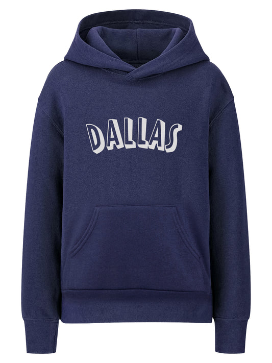 Daxton Youth Unisex Pullover Cities States Hoodie Mid-Weight Fleece Sweater